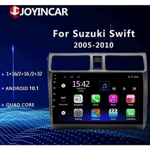 10.1" Car Stereo audio Radio android 10 GPS Navigation Multimedia Player Carplay For 2005 2006 2007 2008 2009 2010 Suzuki Swift