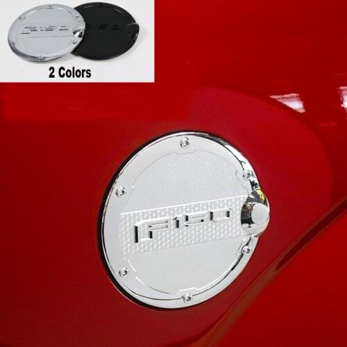 For Ford F-150 2016 2017 Car Fuel Filler Door Gas Cap Petro Cover Trim Automobile Chromium ABS Styling Mouldings Accessories