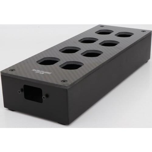 Acrolink CF-408 carbon fiber 8ways Power socket box 8 Ways AC Power Conditioner Audiophile Power Purifier US AC Power bar