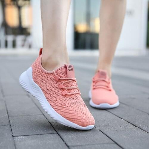 Classic Grey Sport Shoes Ladies Fashion Wedge Sneakers Sock Platform Footwear Wedges Women Walking Shoes Wedges Zapatos De Mujer