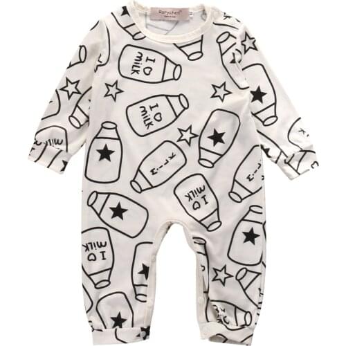 Newborn Toddler Infantil Baby Boys Baby Girls Unisex Kids Clothes RomperCasual Jumpsuit Outfits US STock