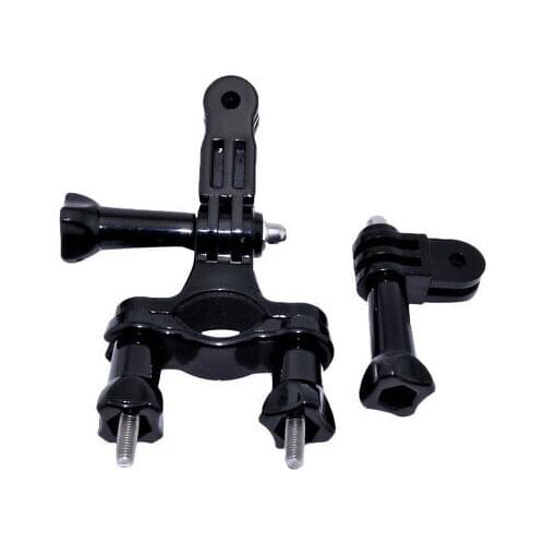 Go Pro GP02 Motorcycle Bike Handlebar Seatpost Pole Mount and 3-way Pivot Arm