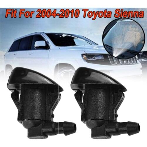 Car Windshield Spray Nozzle Replacement Polyamide Auto Washer For Toyota Sienna 2004-2010