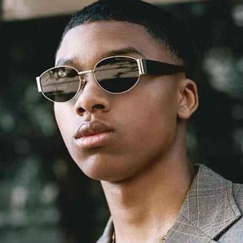 2020 New Brands Design Women Metal Sunglasses Anti-Reflective Mirror Vintage Rounds Glasses Men Driving Sun Glasses Uv400