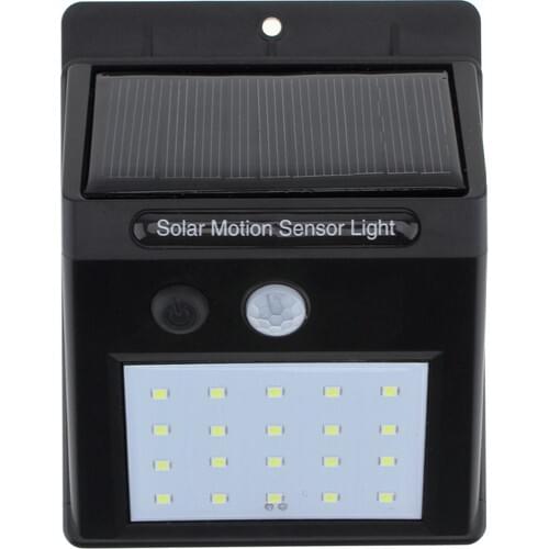 Solar Light Solar Powered 20 Led Garden Lighting Solar Outdoor Lamp With Motion Sensor