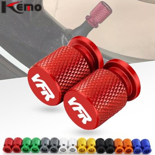 For HONDA VFR 750 800 VFR 1000F 1200F Universal Motorcycle Accessories Wheel Tire CNC Aluminum Valve Stem Caps Airtight Covers