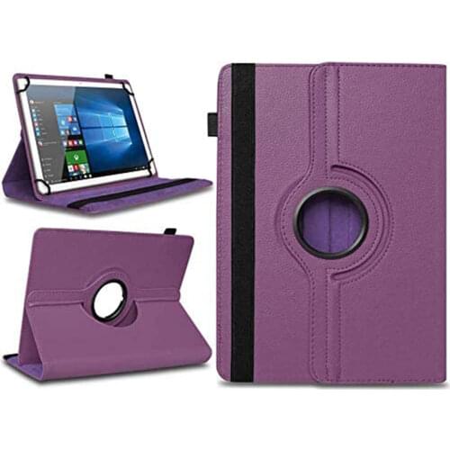 360 Rotating Universal for iPad Mini Galaxy Tab 8.0 Tablet Amazon Kindle Fire HD HDX 7 8 9 10 Pu Leather Tablet Case Stand Cover