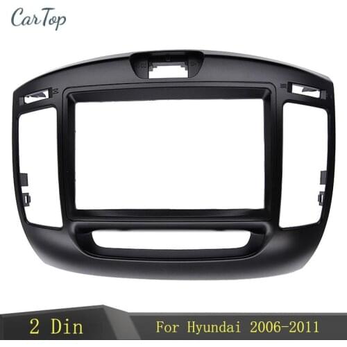 2 Din Car Radio Fascia Audio kit trim mounting Fascia Frame For HYUNDAI ELANTRA 2006 2007 2008 2009 2010 2011