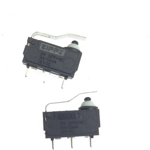 2pcs ZIPPY waterproof micro switch DW car door central control lock engine cover lock one normally open one normally closed