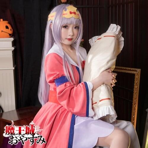 Anime Sleepy Princess in the Demon Castle Maoujou De Oyasumi Princess Syalis Dress Cosplay Costume Halloween Free Shipping2020