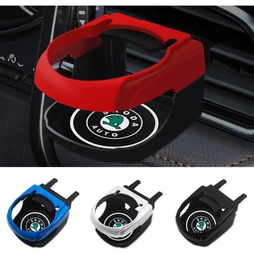 Car Drink Holder Water Cup Bottle Air Outlet Multifunctional Drink Holde For Skoda Fabia 2 3 Karoq Kodiaq Octavia 3 Superb 2 3 C