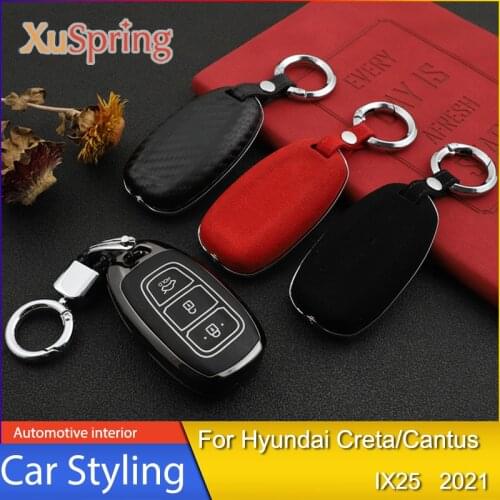 Key Case Shell Buckle Modification for Hyundai Creta/Cantus IX25 IX35 2017 2018 2019 2020 2021