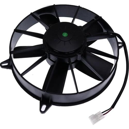 11.00" Inch 12V Electric Fan 30102040 Pusher Style High Performance 1363 CFM 5 Paddle Style blades for SPAL