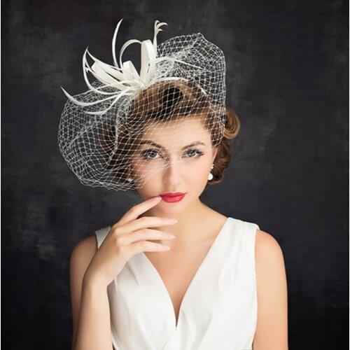 European and American 2020 New Fashion Bridal Hat Wedding Accessories Women Head Wear