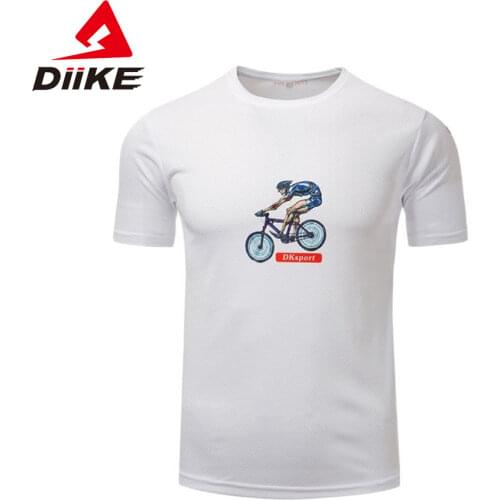 Mountain Bike t Funny Biker T Shirt Oversized Custom Short Sleeve Mens Bicycle Cycling T-shirt Quick-drying wicking T-shirt