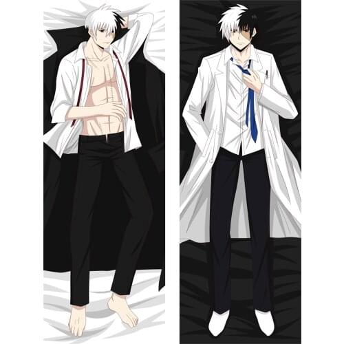 Gobsk Black Jack Cosplay Anime Pillowcase 2021-July Update Japanese Anime Hugging Pillow Cover Dakimakura Body Pillow Case Cover