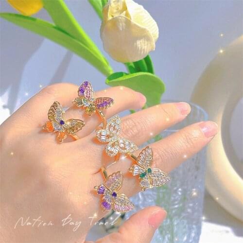 KAI DUO DUO Rings With Cubic Zirkonia For Women