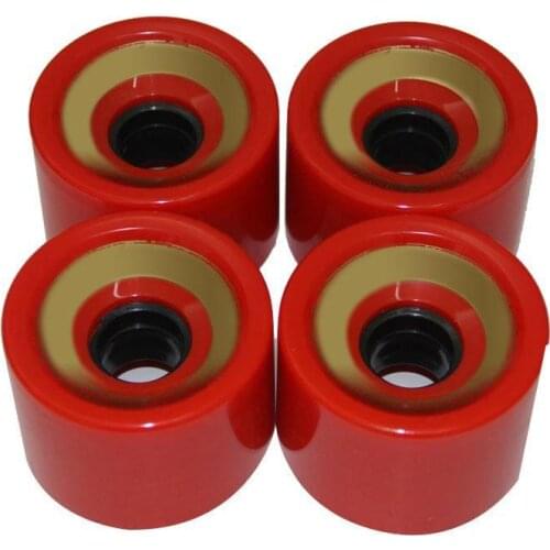 Creative Skateboard Wheels Elastic PU Wearable Flexible Durable 70x51 Hardness Skateboard Wheel Skate Board Longboard Wheel 82A