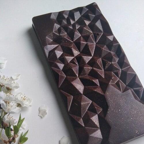 New Silicone Chocolate Mold Chocolate Baking Tools Non-stick Silicone Cake Mould Jelly Candy 3d Diy Molds Kitchen Accessories