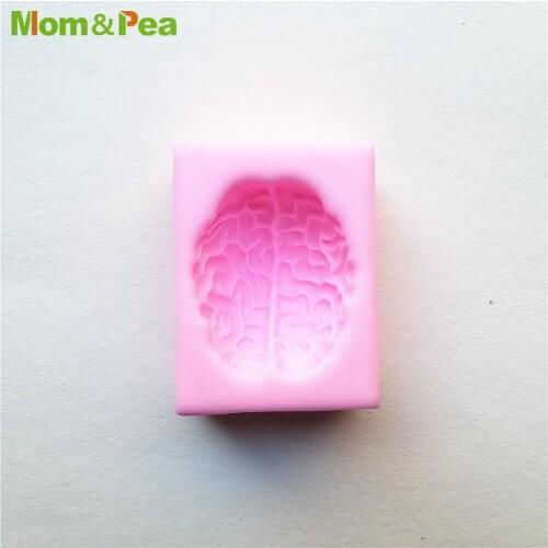 MPA2430 Brain Shaped Silicone Mold Gum Paste Chocolate Ornamental Fondant Mould Cake Decoration Tools