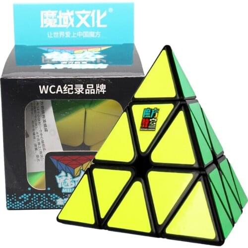 MoYu MeiLong Pyramid 3x3 Speed Magic Cube Puzzle 3x3 Cubo Magico Antistress Puzzles for Adults Educational Games for Kids