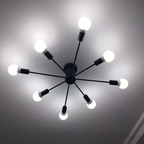 Europe led crystal led stone chandelier e27 pendant light chandelier lustre pendente living room lights livingroom dining rooom