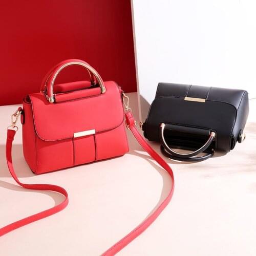 Crossbody Bag Women Shoulder Bag Female Handbag Designer Purse Backpack Fashion 2021 New PU Leather Simple All-match Solid Color