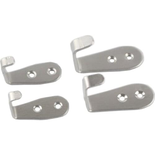 Heavy Duty Wall Hook,Stainless Steel Screw On Hook for Hanging Coats Plants Towels Keys Hat,Waterproof Single Shower Hanger Hook