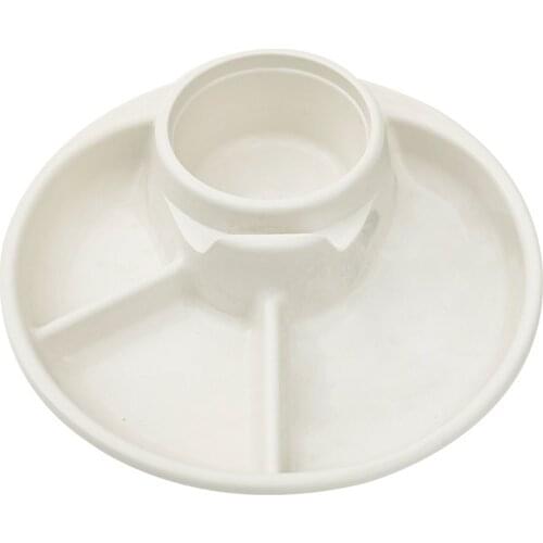 Breakfast Plate Divided Portable Barbecue Picnic Tray Portion Control Plate For Healthy Eating For Adults Kids Judicious