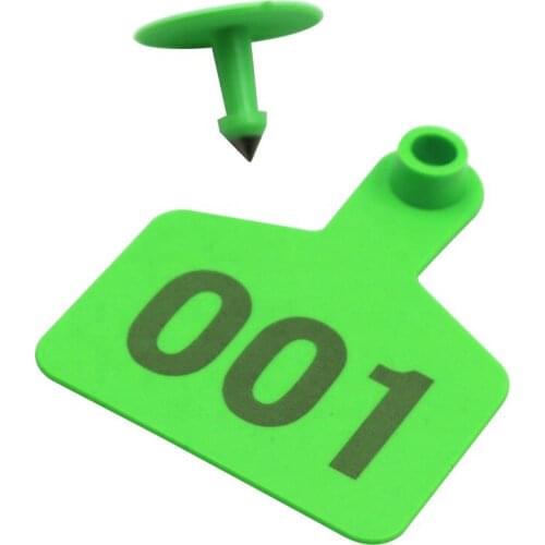 Farm Animal Livestock Supplies Laser Type Copper Head Earrings Sheep Ear Tag Veterinary Equipment