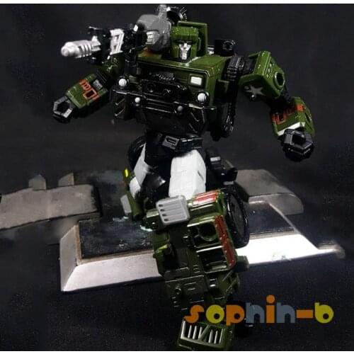 Transformed Movie Cybertron Hound with Metal Parts Figure KO Bumblebee