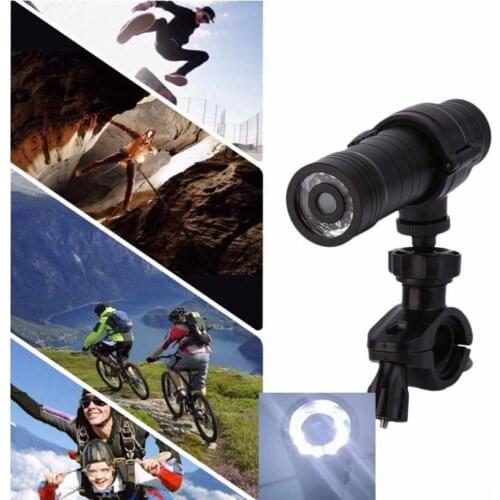 High Quality WS10 Night Vision with LED Sport Action Camera DV Waterproof Recorder Helmet