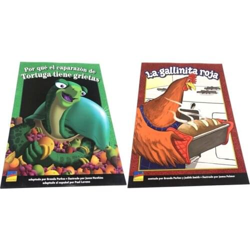 2 Books Parent Child Kids Spanish Book Carhildhood Education Enlightenment Animal Knowledge Sory Learning Reading Book Age 3 up