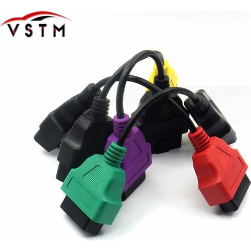 2019 Newest For FiatECUScan Adapter OBD OBD2 Connector MultiECUScan ABS Airbag obd2 scanner Diagnostic cable for Fiat ECU Scan
