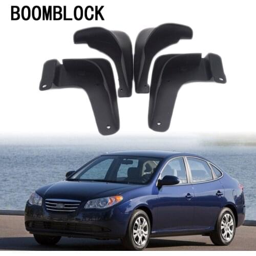 4pcs Car Front Rear Mud Flaps Mud Flap Mudguards Fender For Hyundai Elantra Accessories 4th Elantra HD 2007 2008 2009 2010