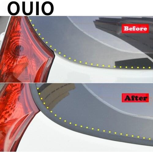 Car Rubber Soundproof Rear Windshield Seal Strips For Volkswagen VW Polo 6r 9n Golf 7 6 5 4 v mk4 mk7 mk2 mk3 GTI Caddy T4 T5