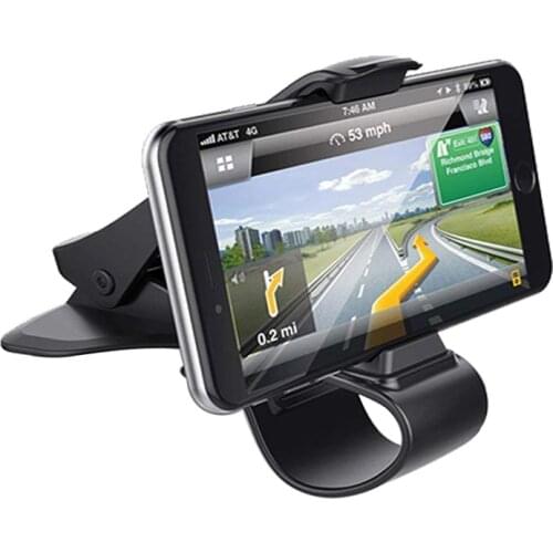 Car Phone Holder Dashboard Mount Universal Cradle Cellphone Clip GPS Bracket Mobile Phone Holder Stand for Phone in Car