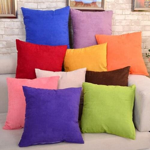 Velvet Pillow Sofa Waist Throw Cushion Cover Home Decor Cushion Cover Case home Decoration Accessories Pillow Cover 45 x 45