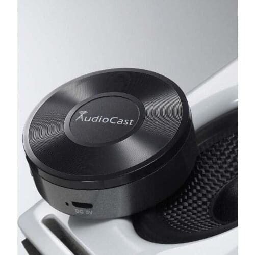 Wireless Music Adapter Supporting Mobile Device Stream Wi-Fi M5 Audiocast New