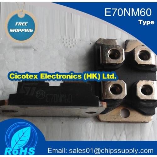E70NM60 MODULE IGBT MOSFET N-CH 600V 70A ISOTOP SOT227 STE70NM60