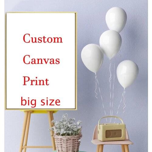 Custom Prints Canvas Painting Posters And Your Photo Favorite Family Customized Pictures For Your Room Home Wall Decoration