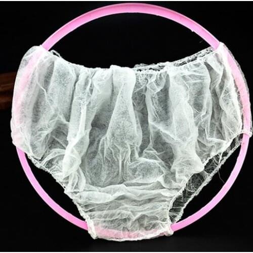 60pieces Beauty Salon Disposable Underwear For Spa Pedicure Women Double-Deck Feminine Hygiene Pantie