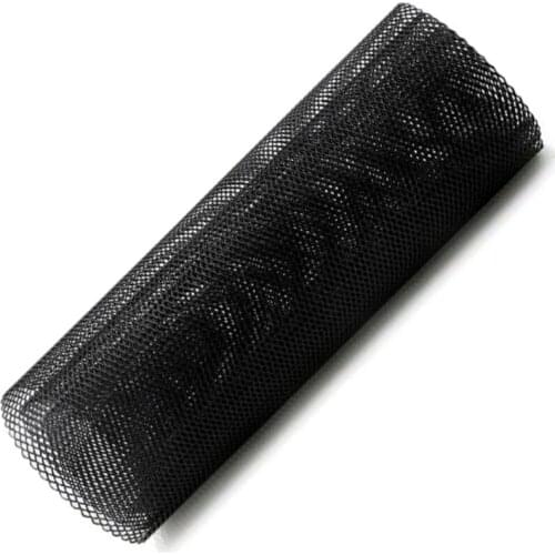 Exterior Mesh Grill Fender Replacement Vent Aluminum Black Car Cover Hexagon Protector