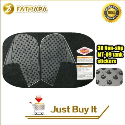 2017 New Free Shipping High Quality 3M Motorcycle bicyle Fuel Tank Protector Anti-slip Stickre Fit For YAMAHA MT-09 2013-2016