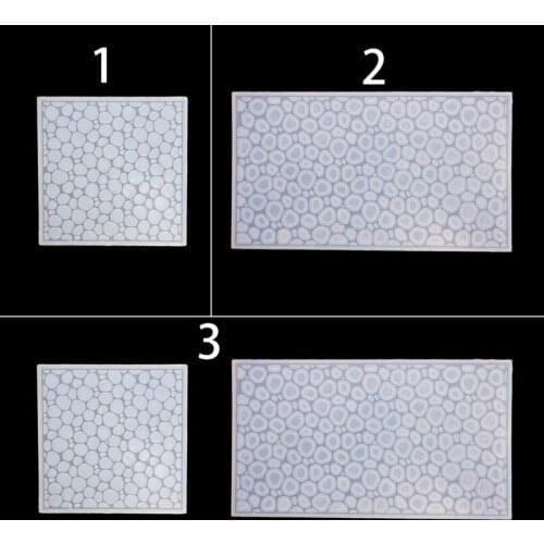 2021 New Handmade Water Wave Ripples Mold Epoxy Resin Ocean Theme Pendant Jewelry Making