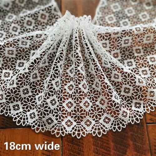 New Off-white Lace Diy Dress Baby Clothes Turban Accessories Clothing Designer Sexy Ladies Underwear Base Material Decoration