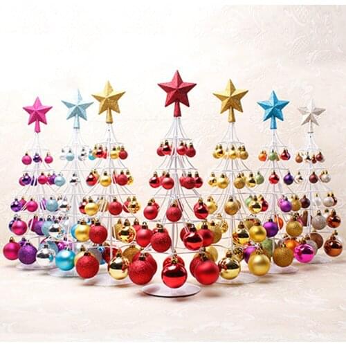 ZOTOONE New Year Christmas Polystyrene Balls Christmas Tree Ornaments Christmas Decorations Polystyrene Christmas Ball Tower E