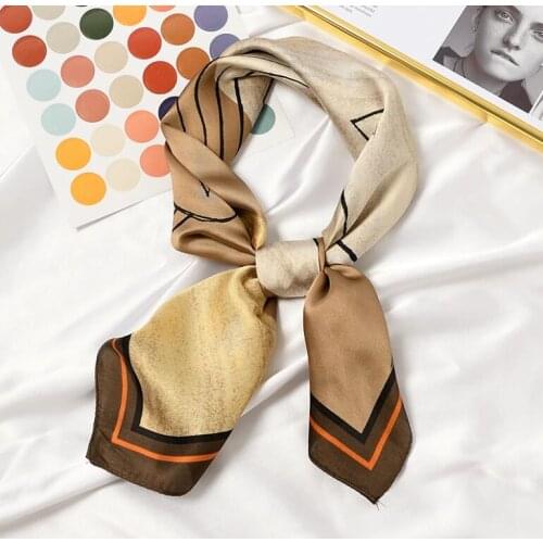 Yishine New 70*70cm Shark Print Square Scarf Women Bandana Hairband Lady Head Wraps Female Shawl Fashion Animals Neckerchief