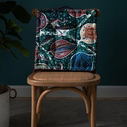 Chinese Style Portable Window Cushion Pillow Thickened Anti-slip Butt Pads Warm Sleeping Sofa Tatami Mattress Bedroom Decoration