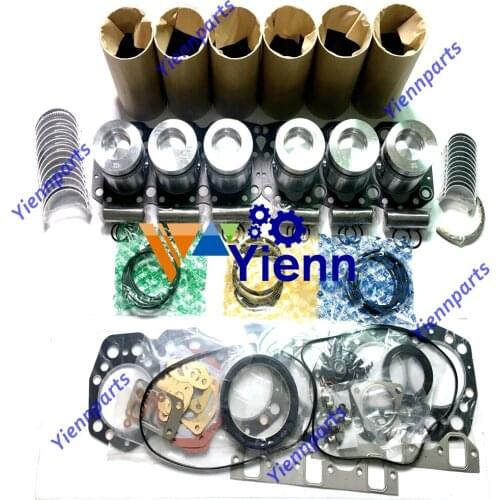 For Caterpillar cat 3046 Overhaul Rebuild Kit Full Gasket set Liner Piston ring Bearing Tractor Loader Diesel Engine Spare Parts